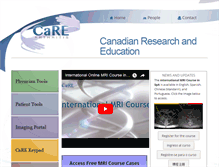 Tablet Screenshot of carearthritis.com